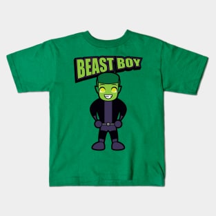 Tooniefied Beast Boy Kids T-Shirt